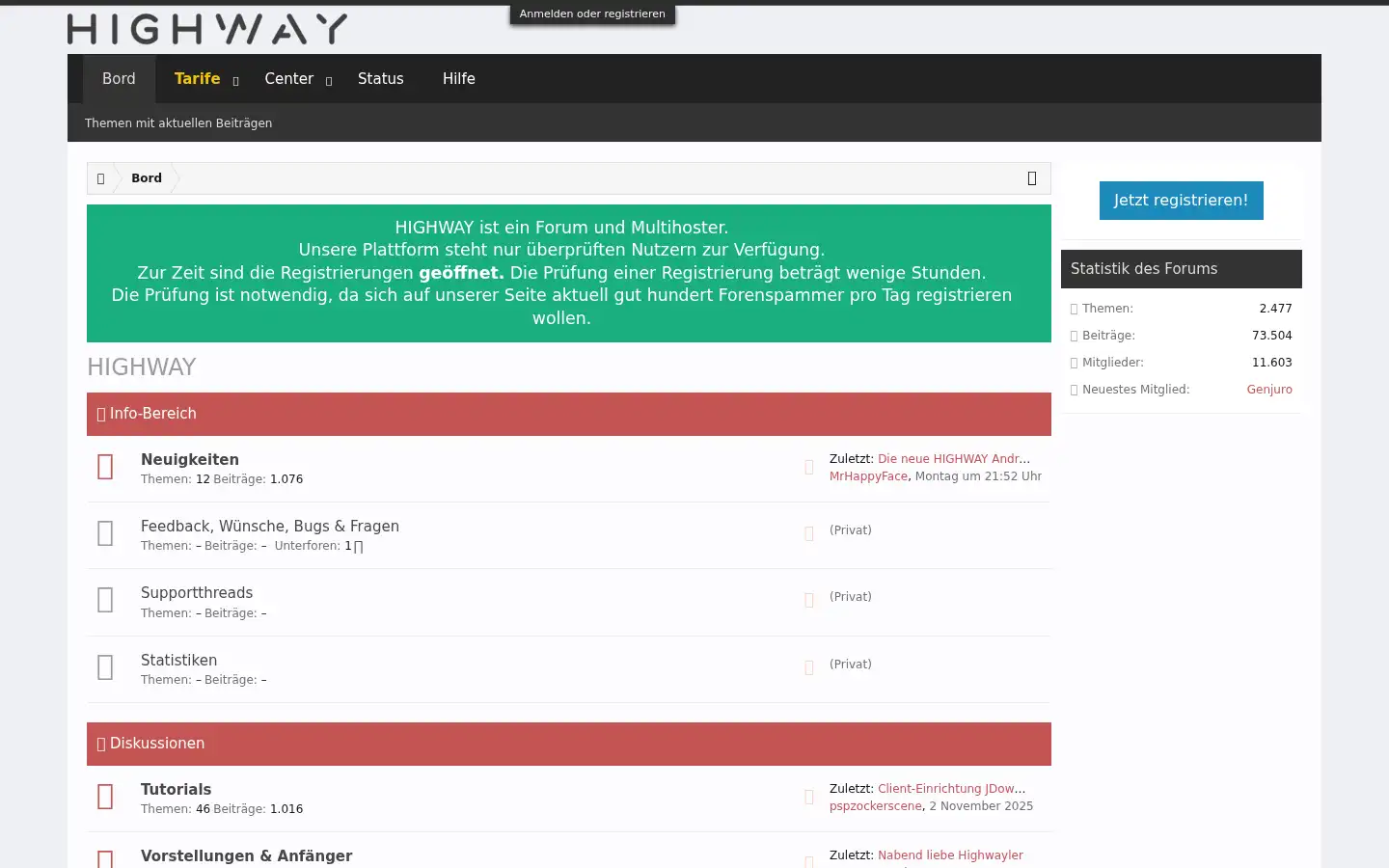 Screenshot of high-way.me