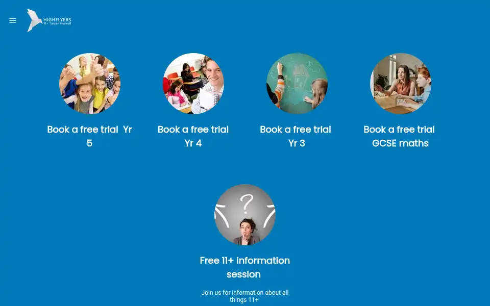Screenshot of highflyers.biz