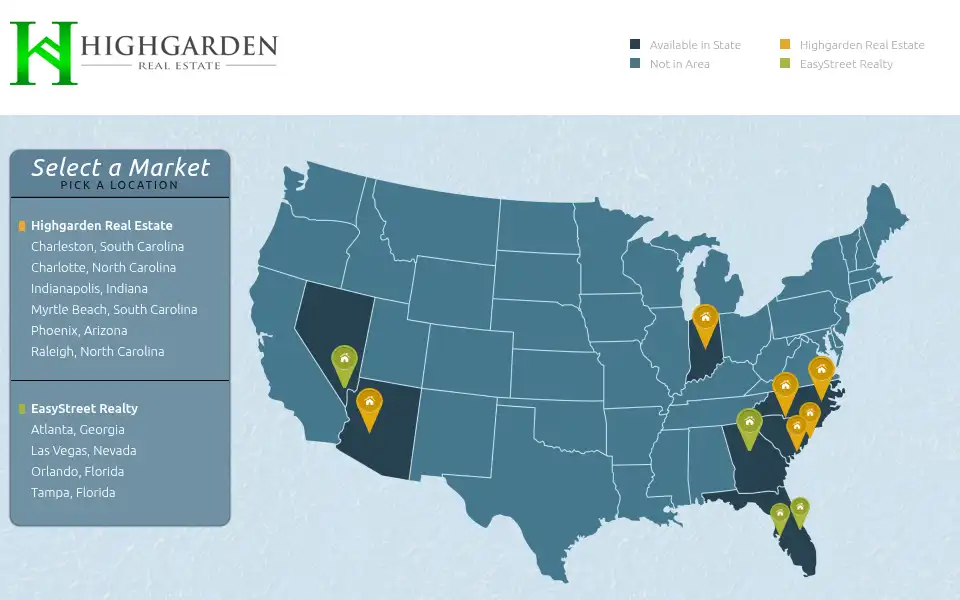 Screenshot of highgarden.com