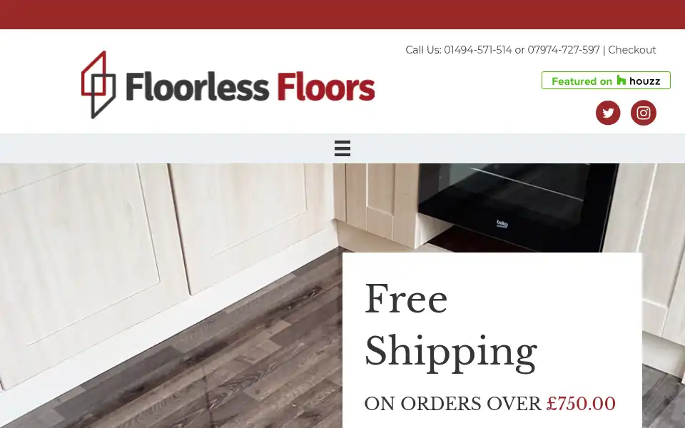 Screenshot of highglossflooring.com