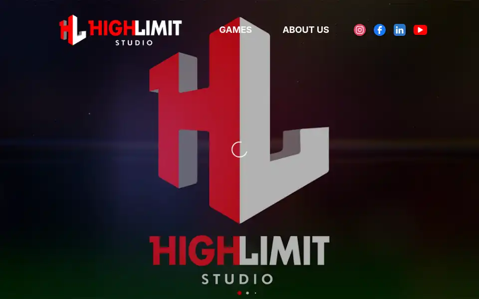 Screenshot of highlimitstudio.com