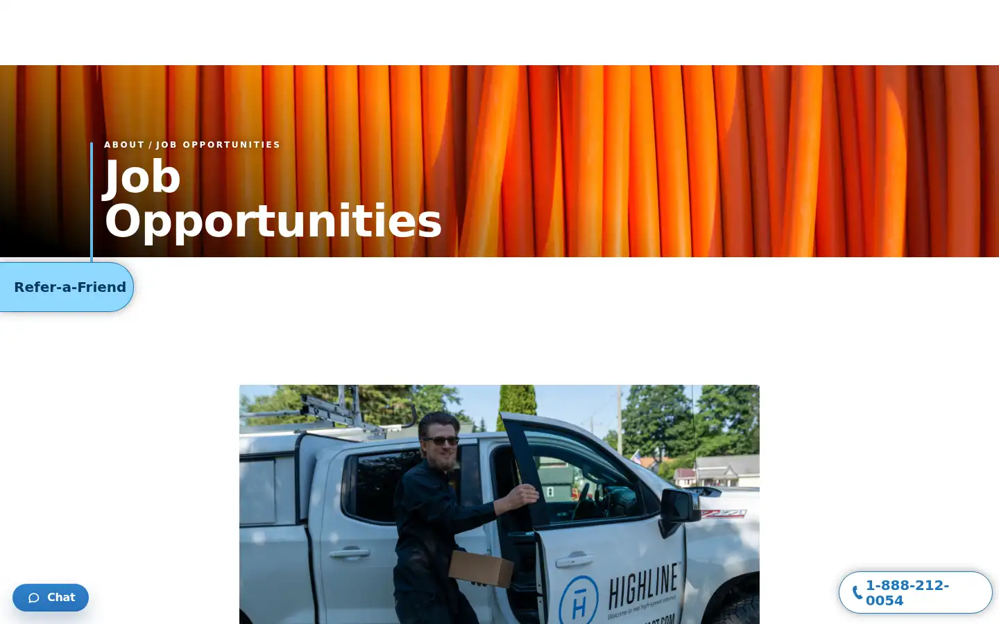 Screenshot of highlinefast.com