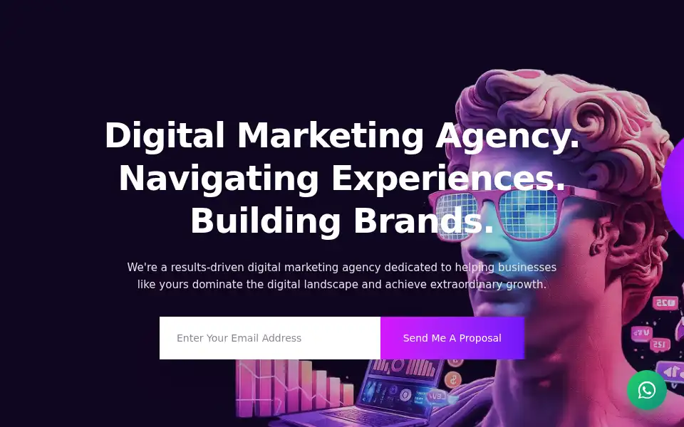 Screenshot of hightonedigital.com