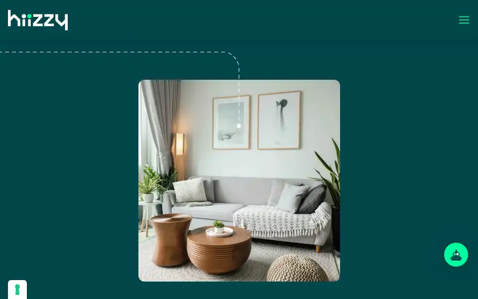 Screenshot of hiizzy.com