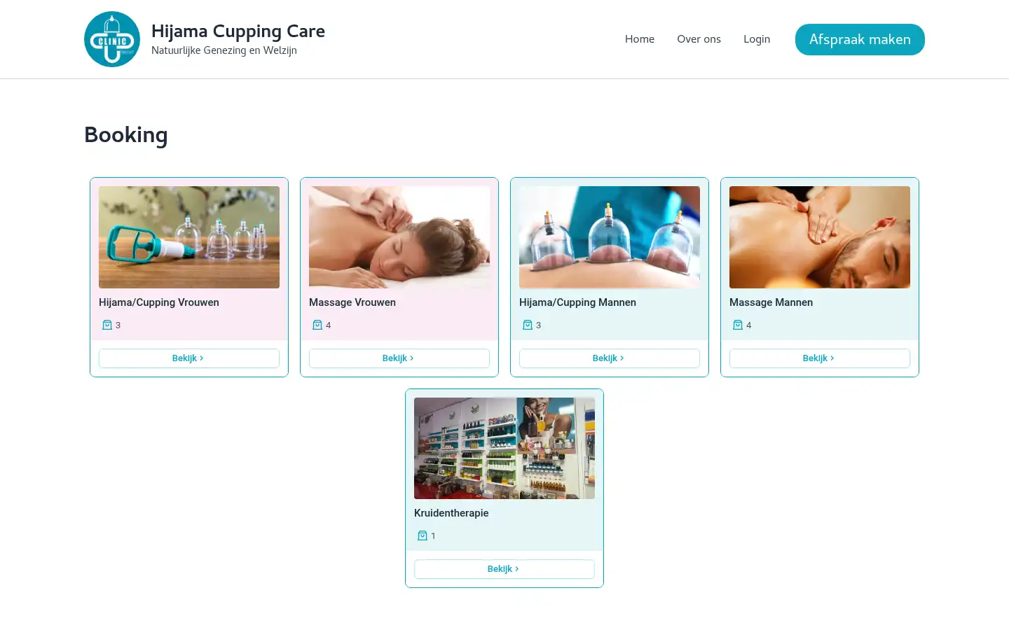 Screenshot of hijama-utrecht.nl