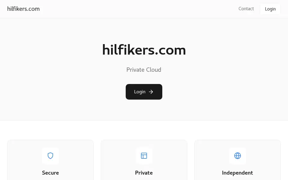 Screenshot of hilfikers.com