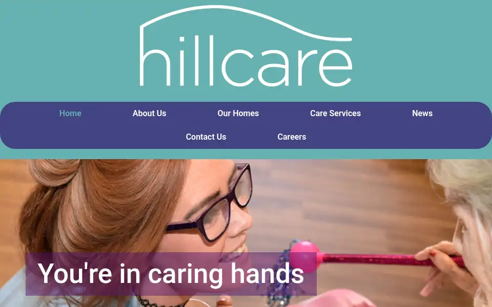 Screenshot of hillcare.net