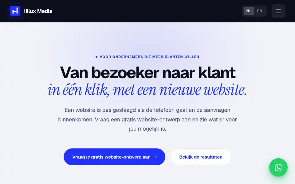 Screenshot of hiluxmedia.com