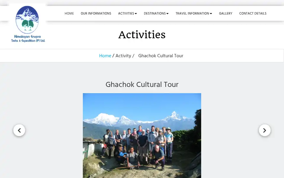 Screenshot of himalayanenvpro.com