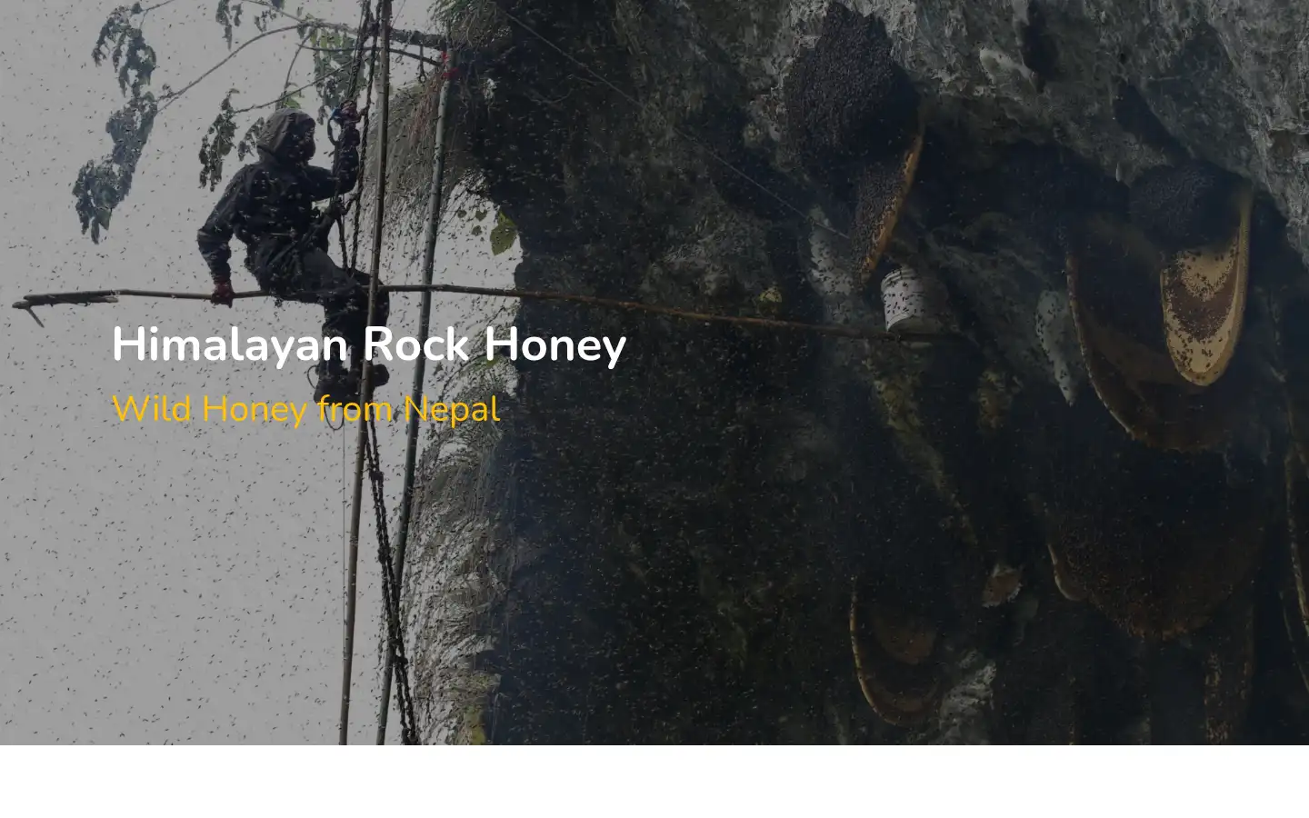 Screenshot of himalayanrockhoney.com