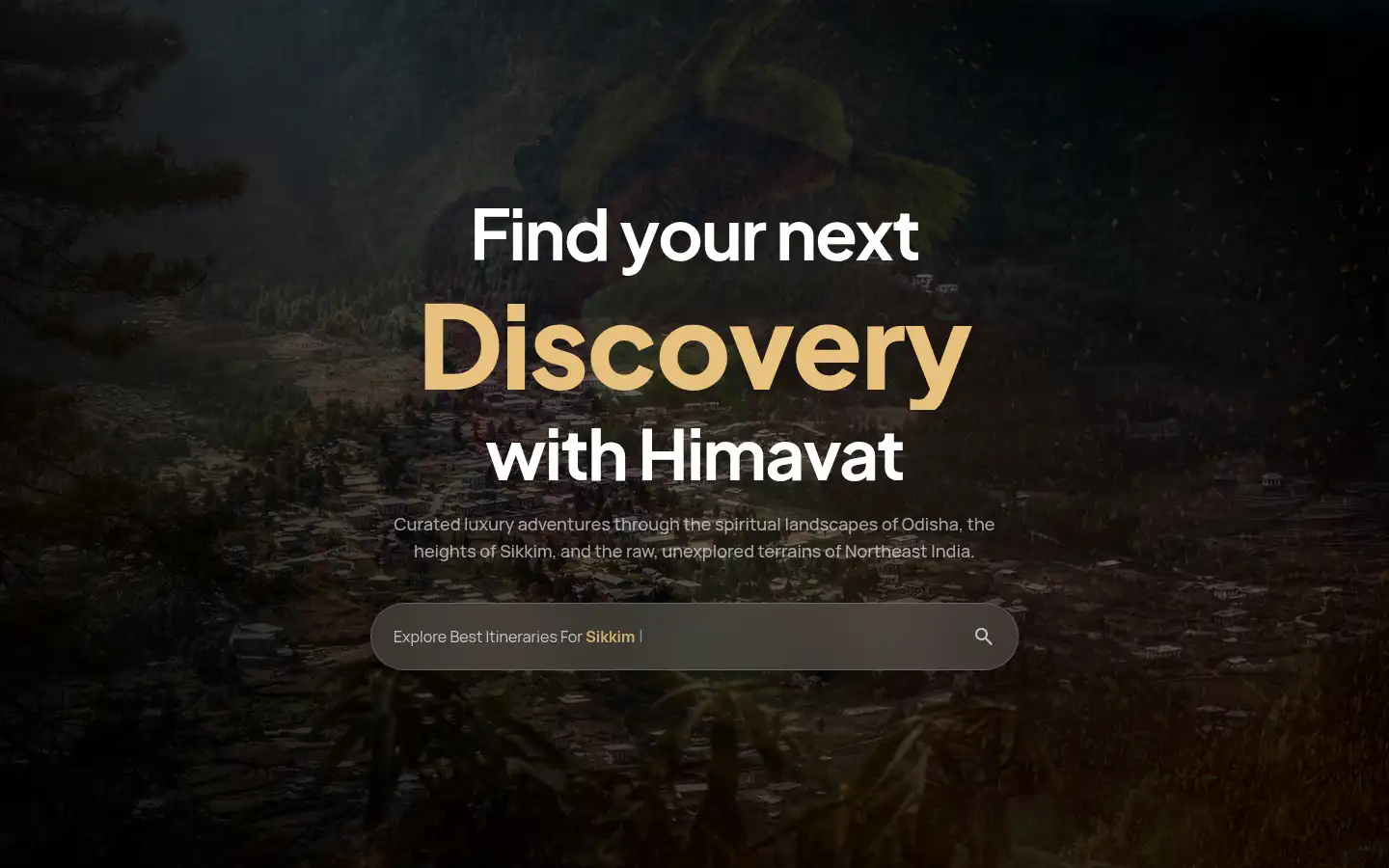 Screenshot of himavatdestination.com