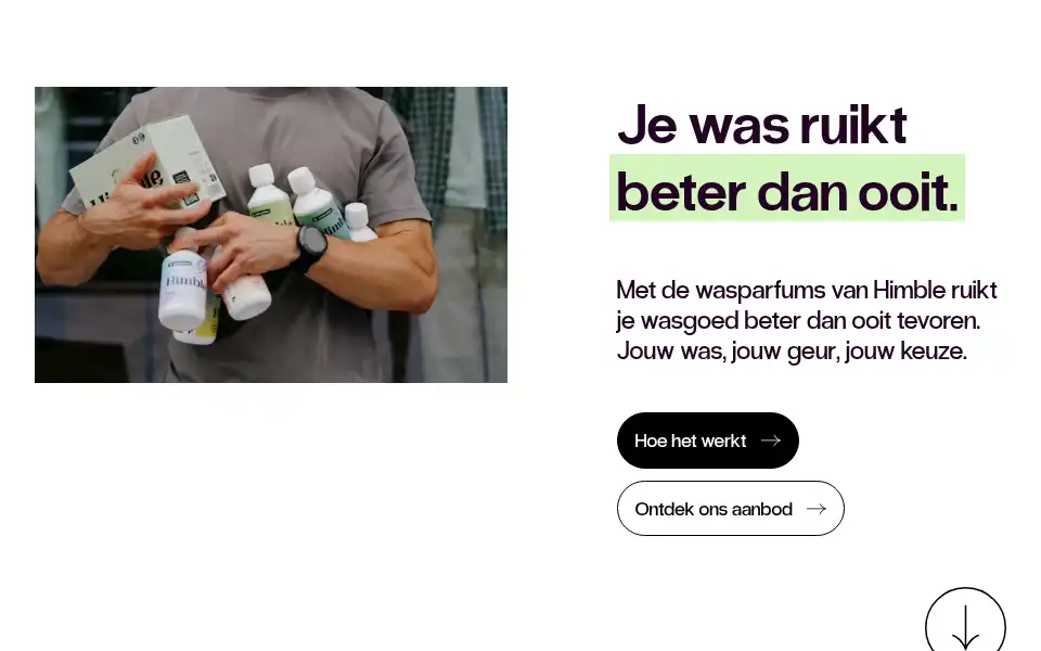 Screenshot of himble.eu