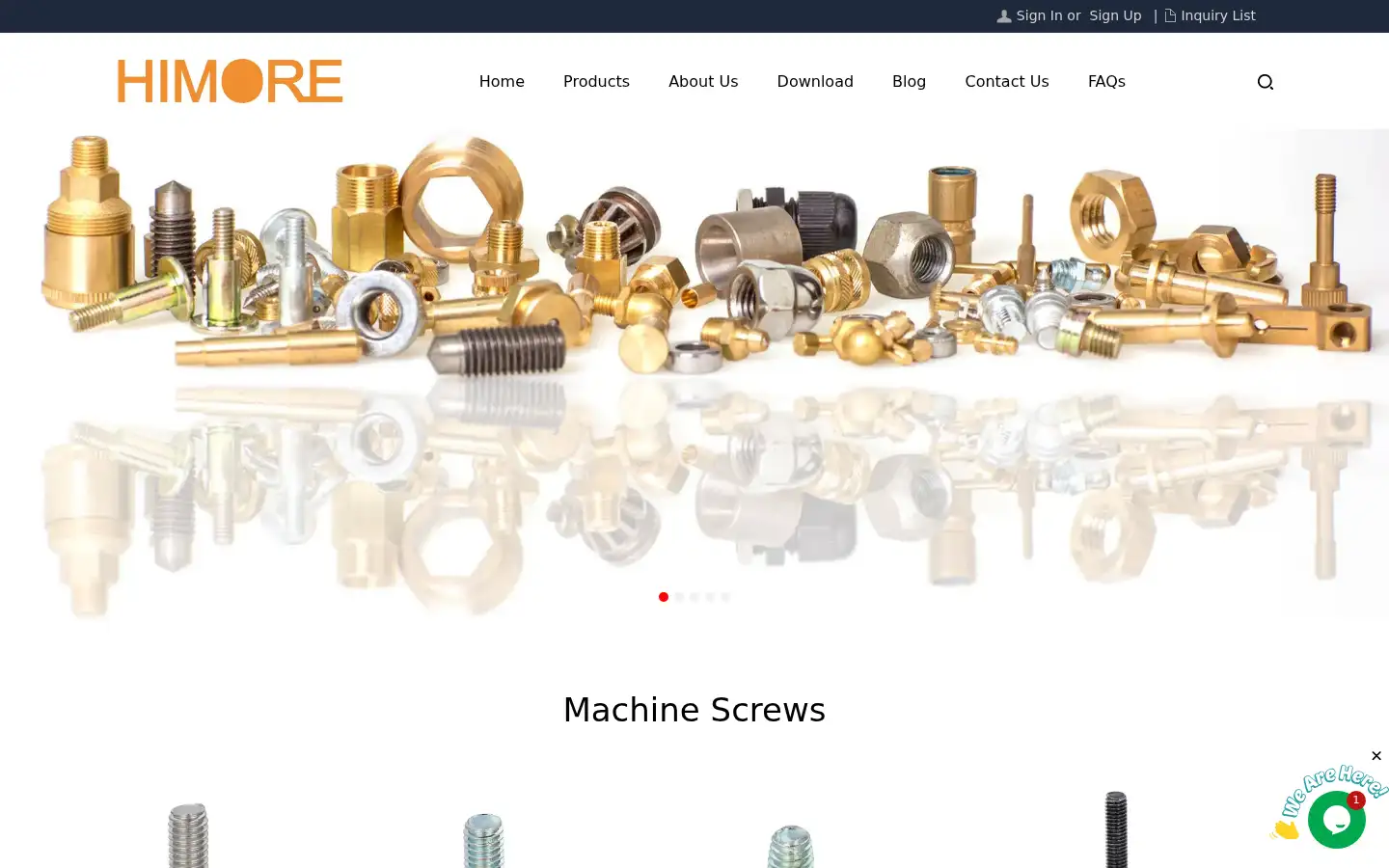 Screenshot of himore.com