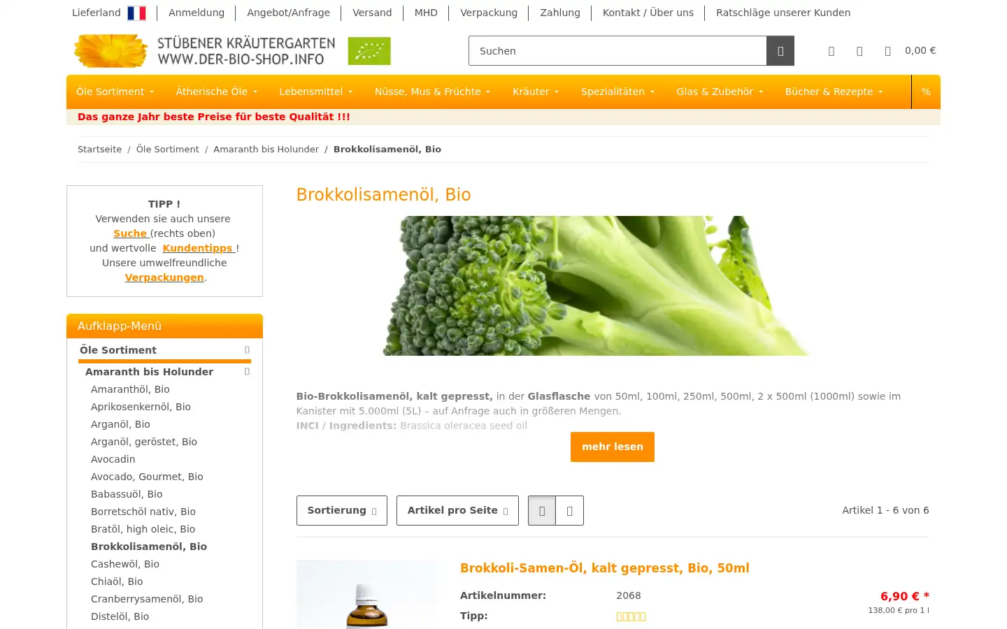 Screenshot of hinterauer.info