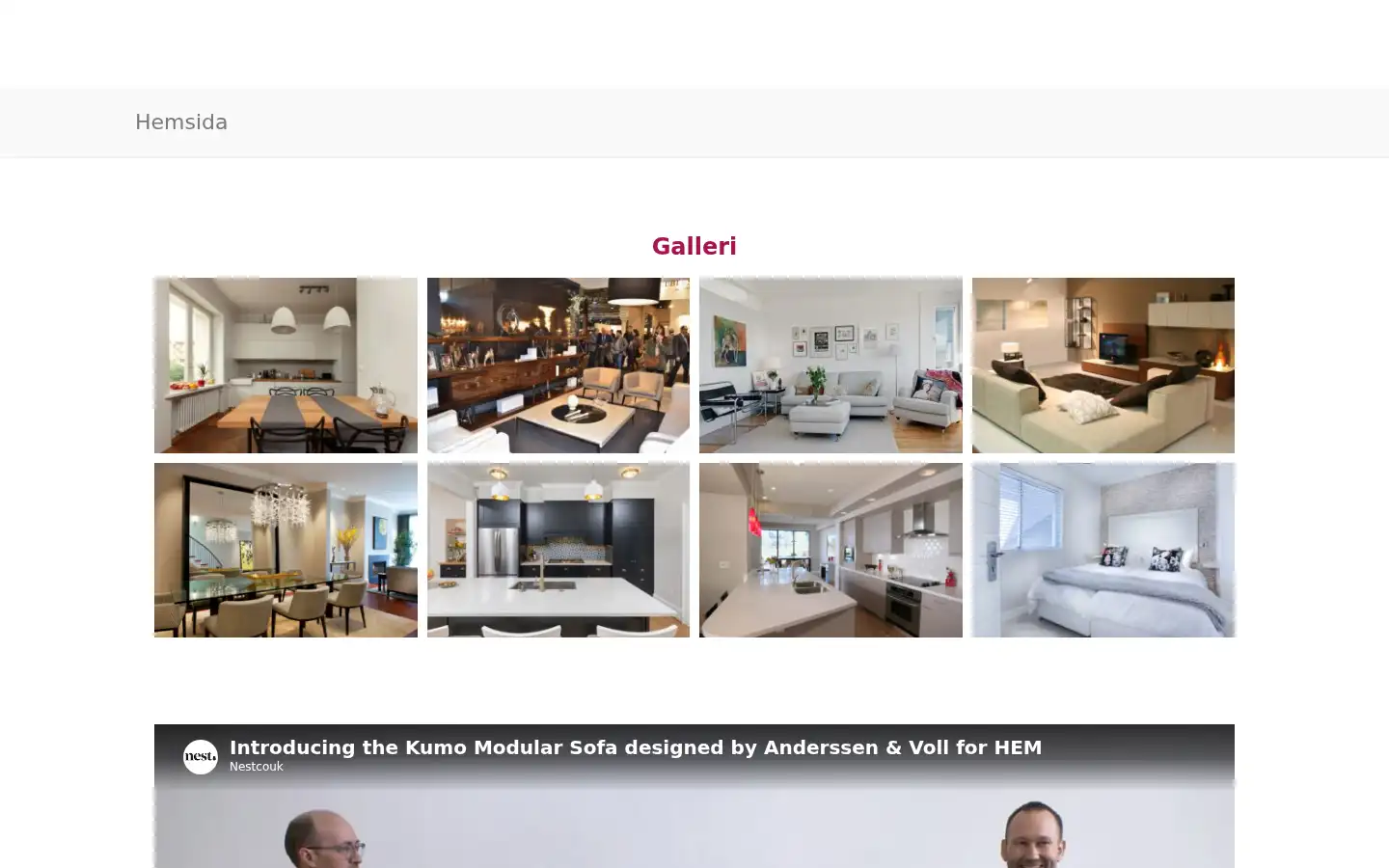 Screenshot of hippoandthebird.se