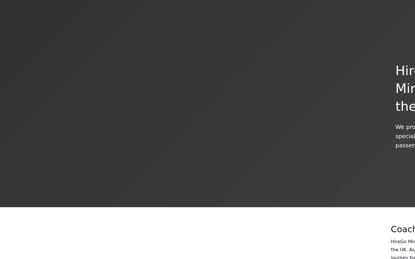 Screenshot of hirego.co.uk