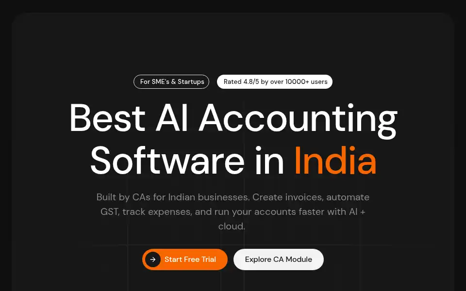 Screenshot of hisabkitab.co