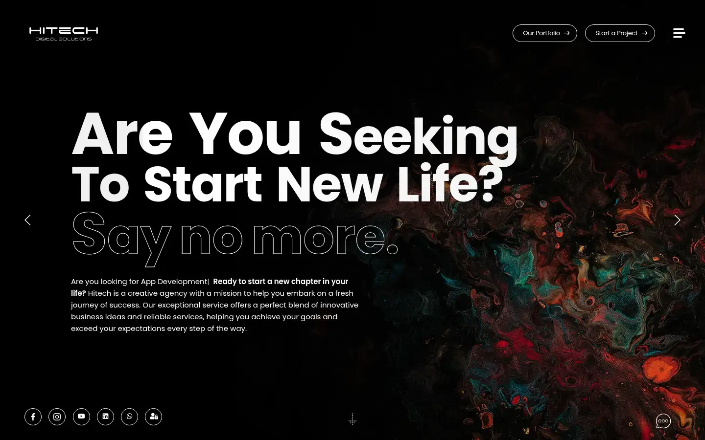 Screenshot of hitechwy.com