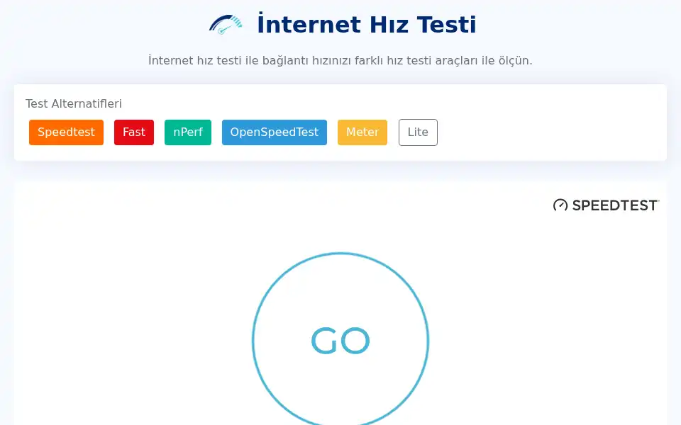 Screenshot of hiztesti.me