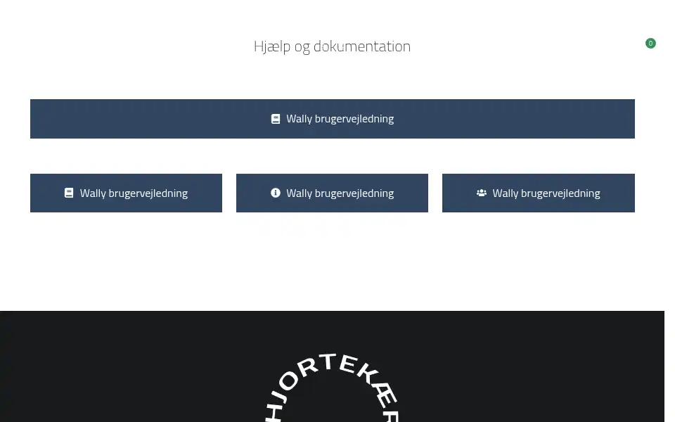 Screenshot of hjortekaer.com