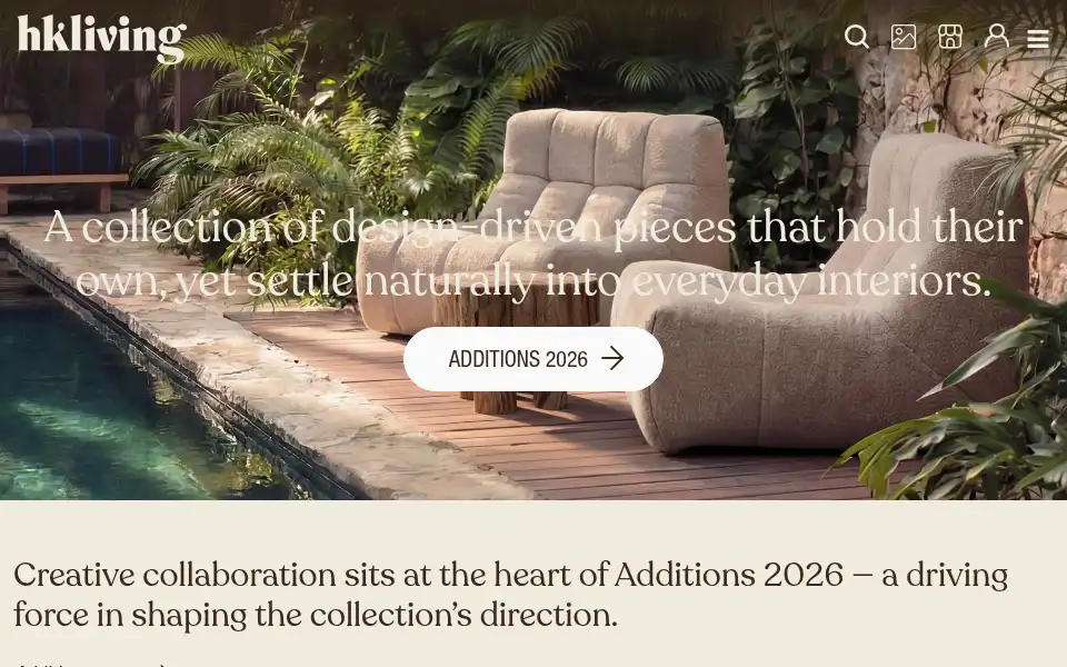 Screenshot of hkliving.com