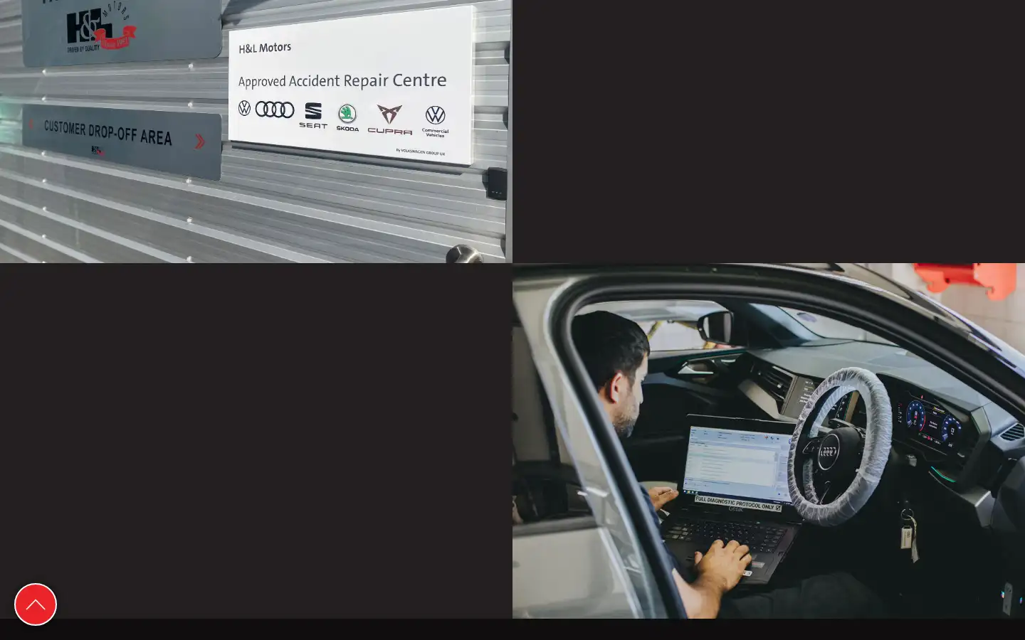 Screenshot of hlmotors.co.uk