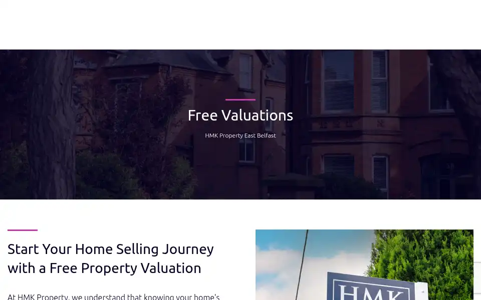 Screenshot of hmkproperty.com