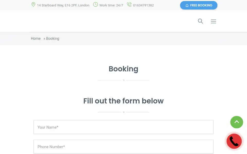 Screenshot of hmrubbish.co.uk