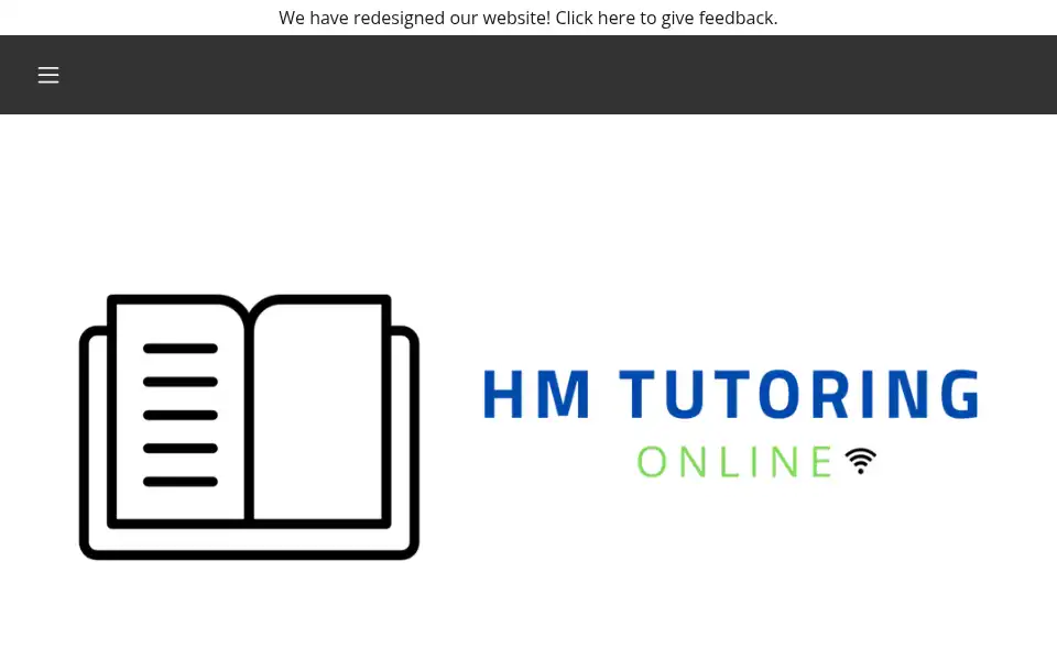 Screenshot of hmtutoringonline.co.uk