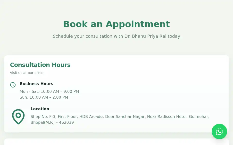Screenshot of hnfclinic.com
