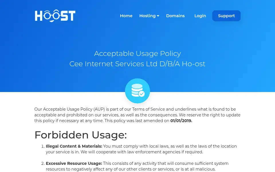 Screenshot of ho-ost.com