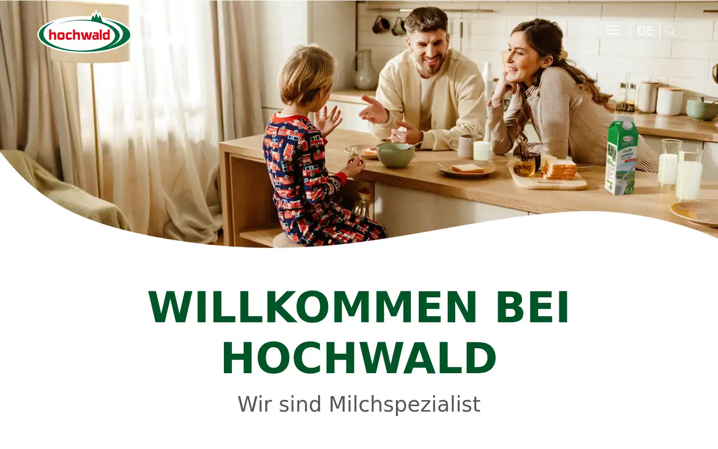Screenshot of hochwald.de