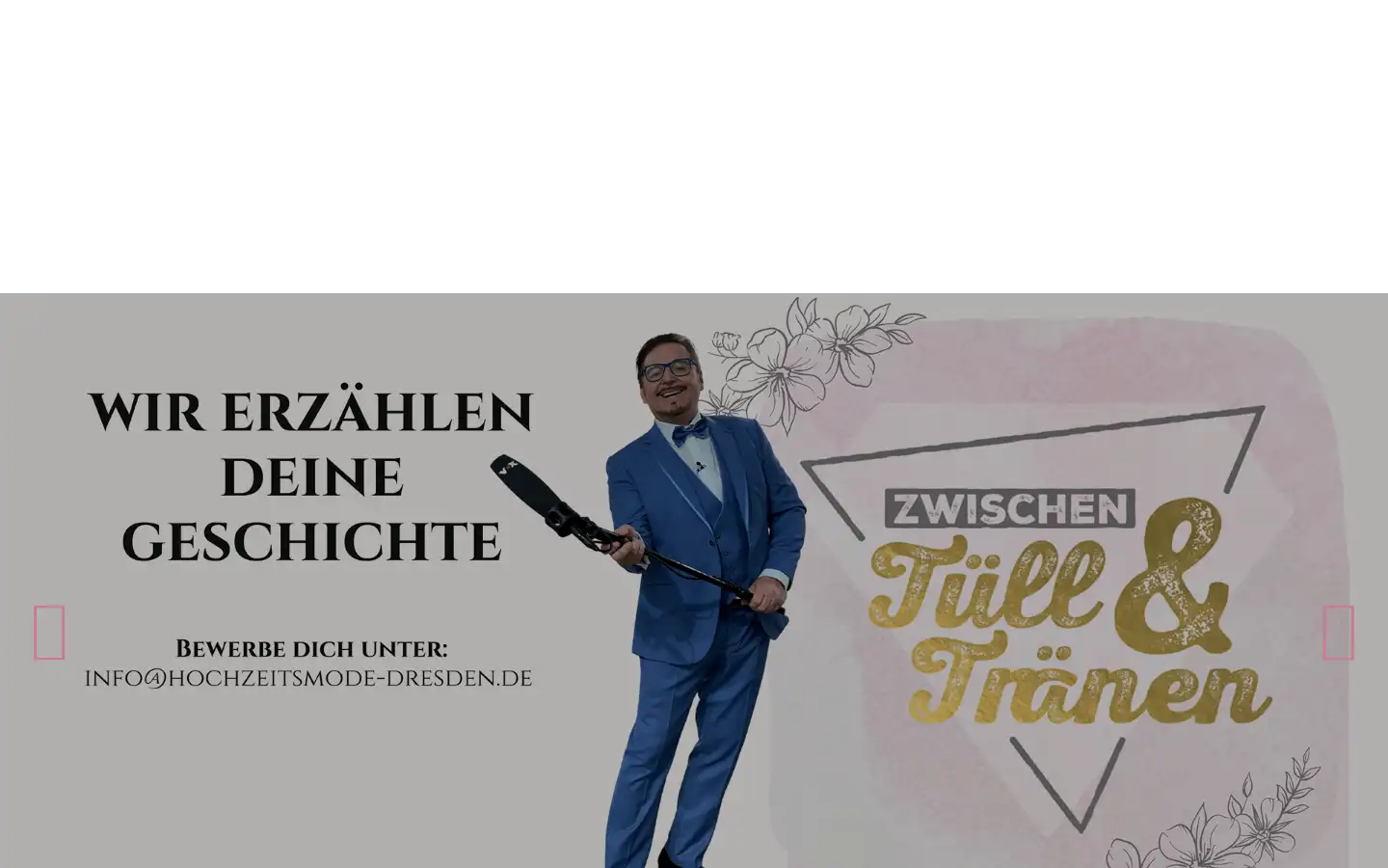 Screenshot of hochzeitsmode-dresden.de