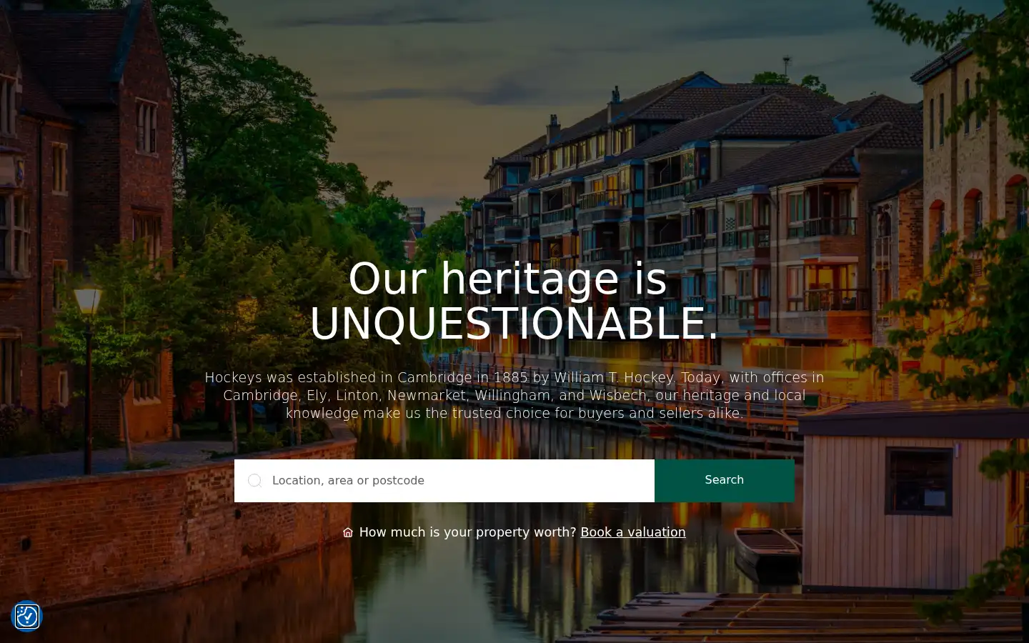 Screenshot of hockeys.co.uk