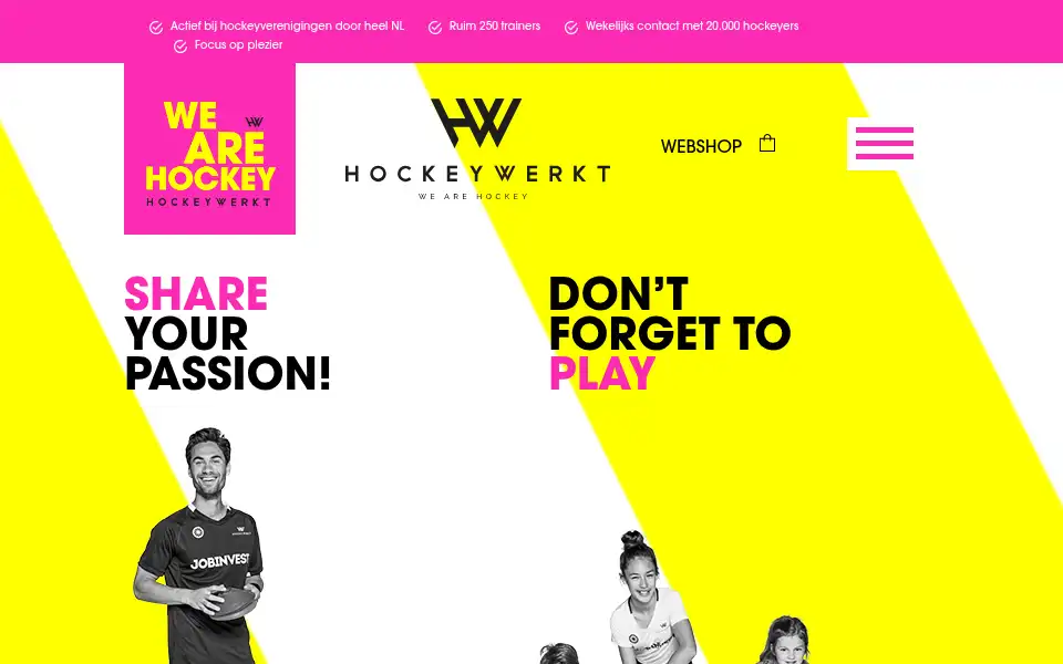 Screenshot of hockeywerkt.nl