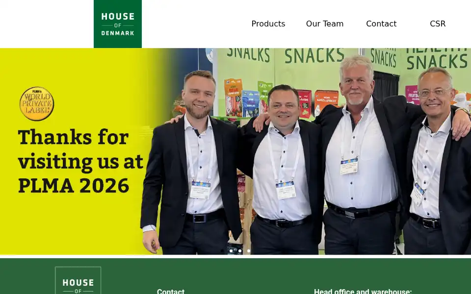 Screenshot of hodk.com
