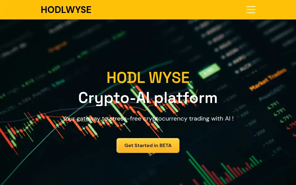 Screenshot of hodlwyse.com