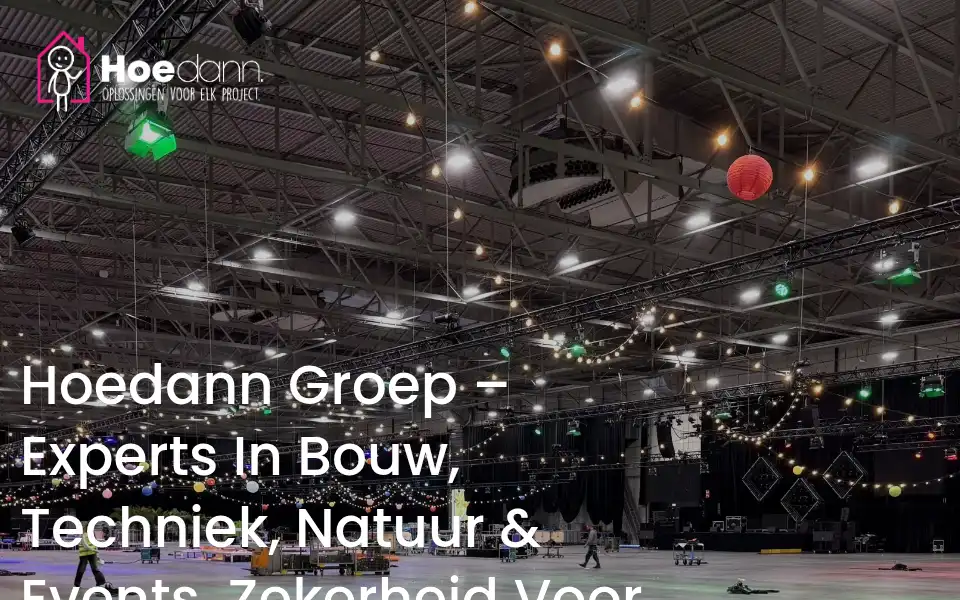 Screenshot of hoedann.nl