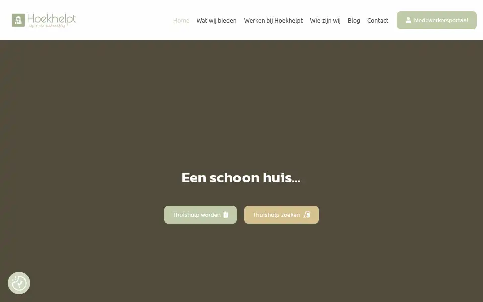 Screenshot of hoekhelpt.nl