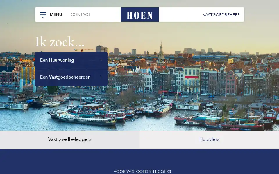 Screenshot of hoen.nl