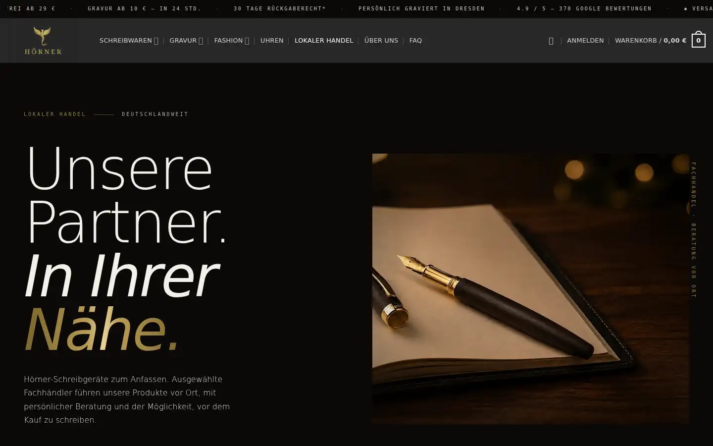 Screenshot of hoerner-group.de
