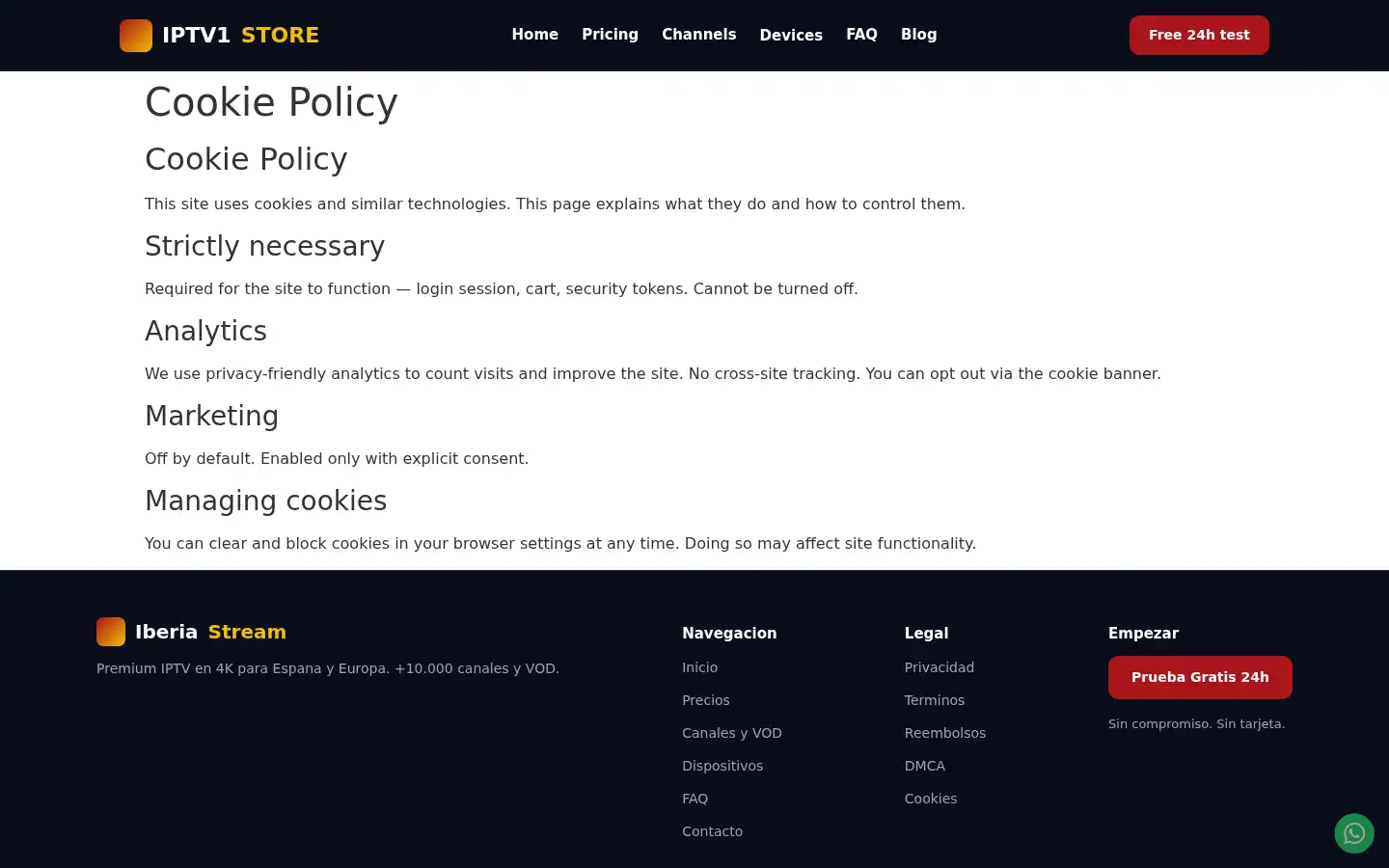 Screenshot of hoka.com.es