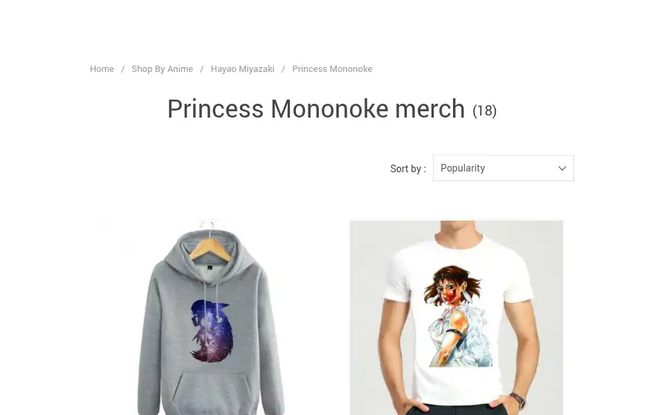 Screenshot of hokagestore.com