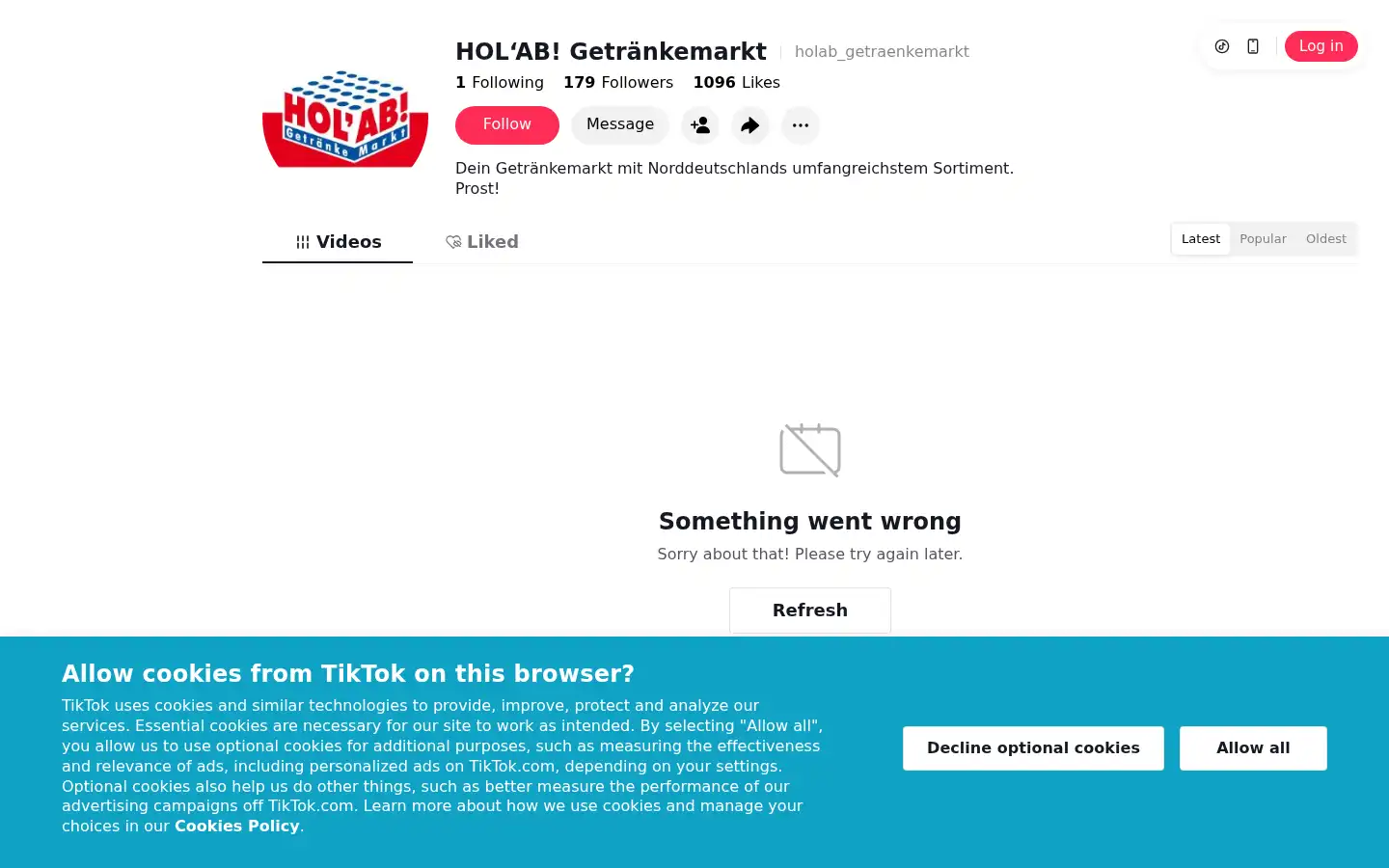 Screenshot of holab.de