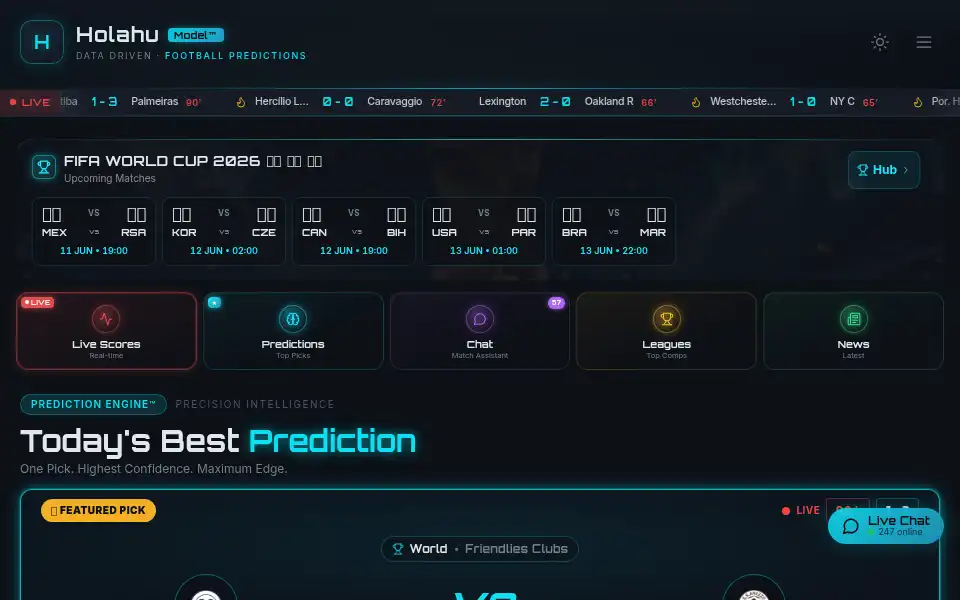 Screenshot of holahu.app