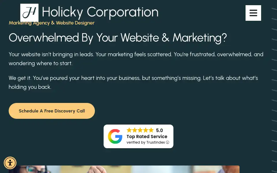 Screenshot of holickycorporation.com