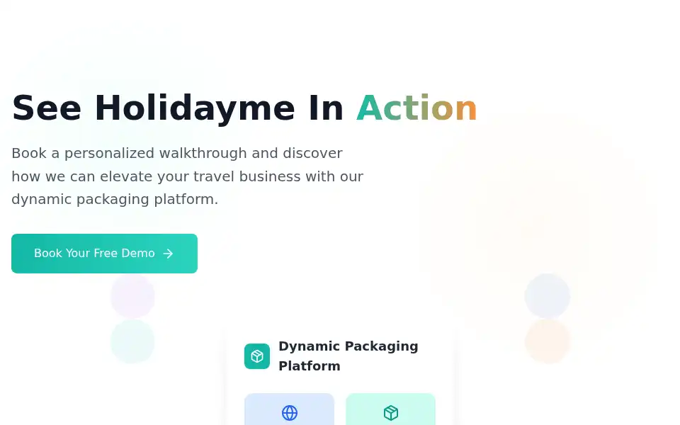 Screenshot of holidayme.com