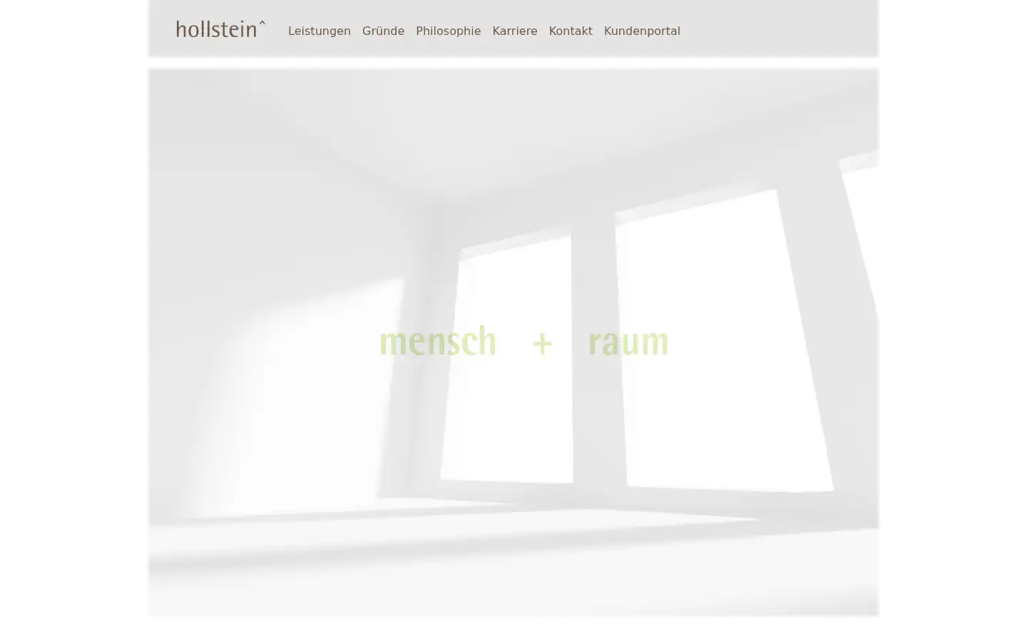 Screenshot of hollstein-im.de