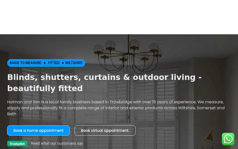 Screenshot of holman-and-son.co.uk