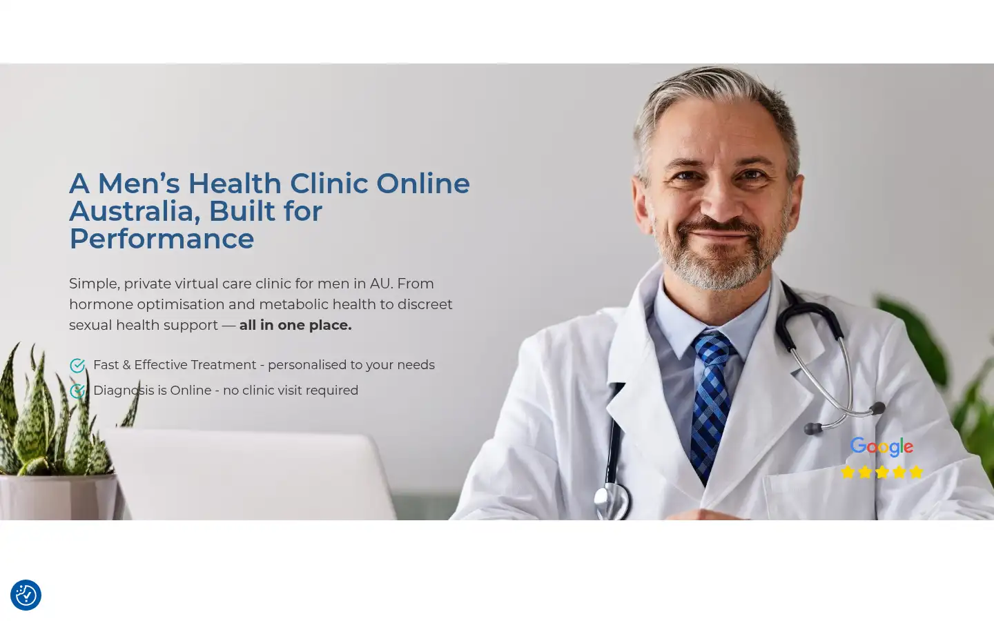 Screenshot of holmenshealth.com